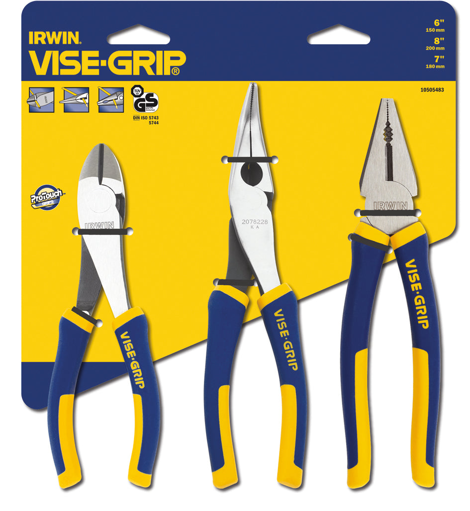 Britool 12Pc Extra-Long Flexi Ring Ratchet Spanner Set + FREE Irwin Pliers Set
