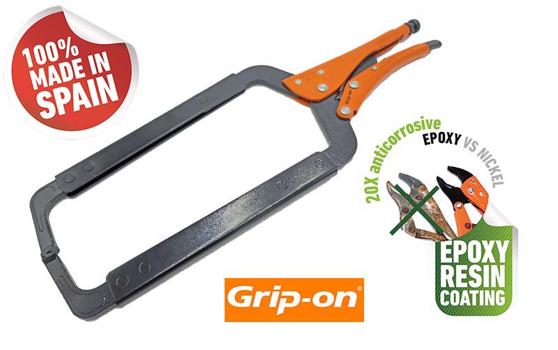 Grip-On 18" Locking C-Clamp Pliers