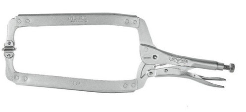 Irwin Vise Grip Locking C-Clamp With Swivel Pads