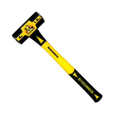 16" MINI SLEDGE HAMMER WITH SOLID CORE FIBERGLASS HANDLE FROM ROUGNECK