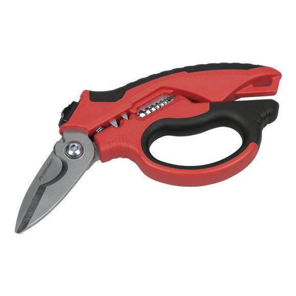 Heavy-Duty 3-In-1 Electrician's Angled Shears 200mm