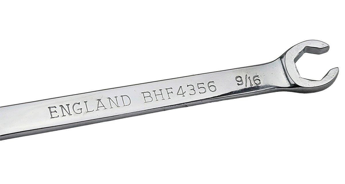Britool England 7/16" X 9/16" AF Hexagon Flare Nut Spanner - BHF4356