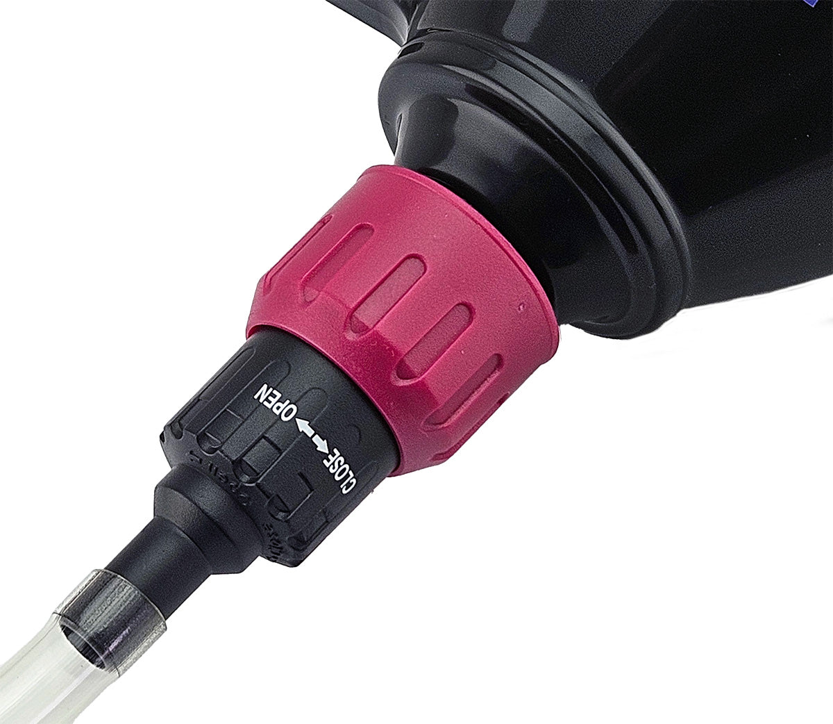 Automotive Funnel With Shut-Off Valve And Flexible Spout