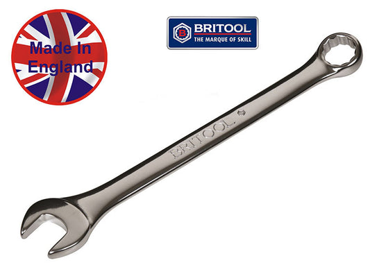 BRITOOL ENGLAND WHITWORTH COMBINATION SPANNER / WRENCH SERIES SIZES 4BA-1-7/16"