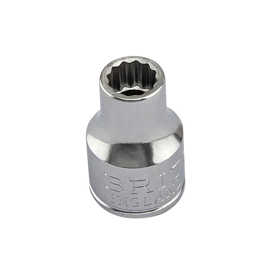 Britool England 1/2" Drive Metric 12-Point Socket Range, Sizes 10 - 32mm