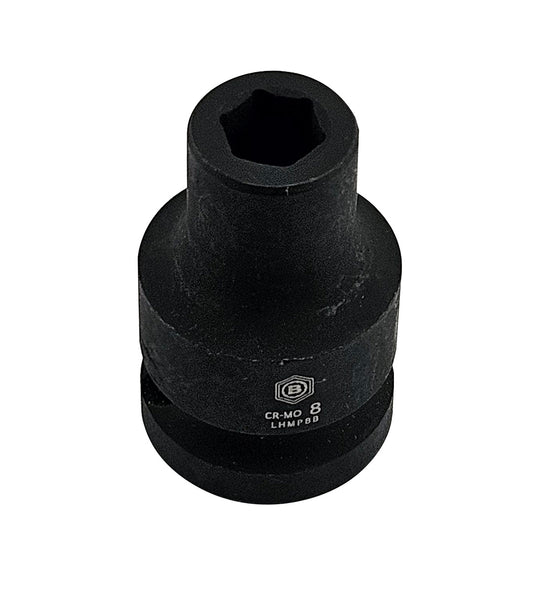 1/2" Drive Impact Sockets (6-Point) From Britool Hallmark, Sizes 8-36mm