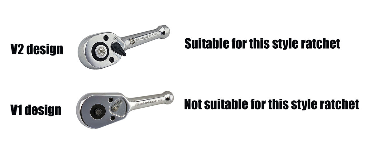 Repair Kit For Britool Hallmark LRCOMP Stubby Ratchet Version 2