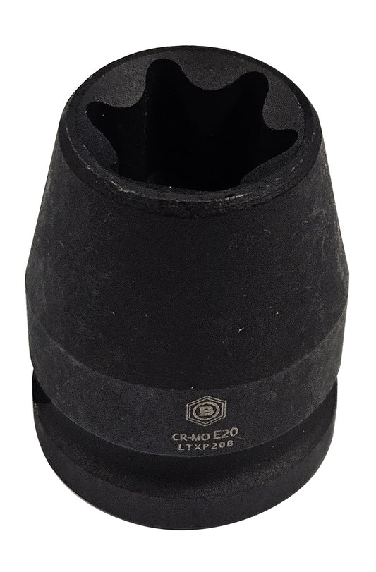 1/2" Drive E-Torx Impact Sockets, Sizes E10-E24 From Britool Hallmark