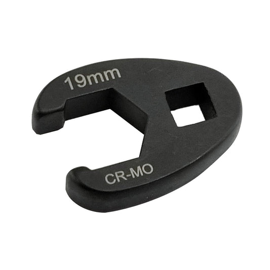 3/8" & 1/2" Drive Black Crow's Foot Spanner Range, Sizes 8-32mm