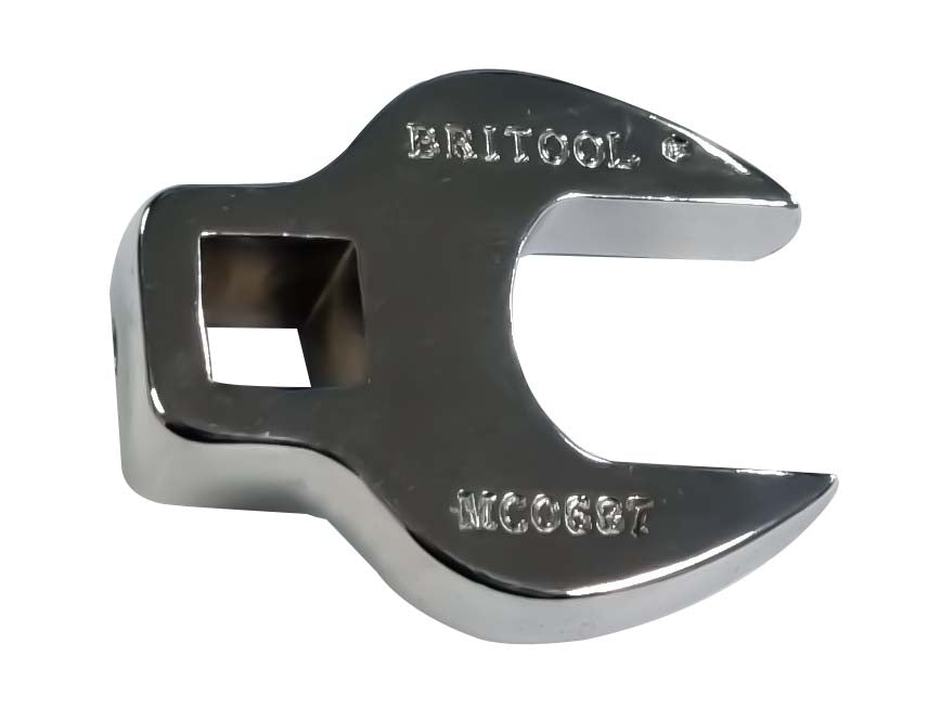Britool England 3/8" Drive Metric Open Jaw Crow'S Foot Spanner / Wrench Range