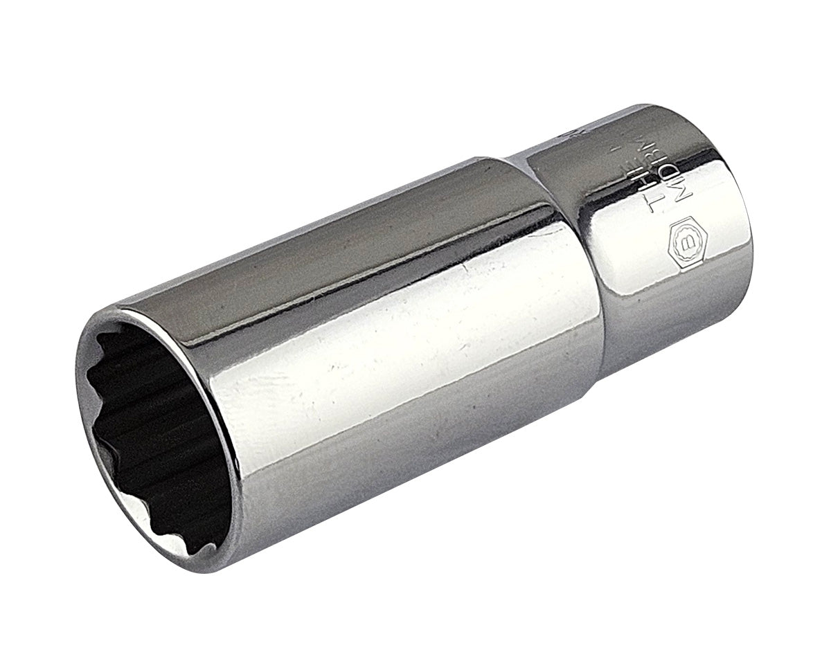 3/8" Drive Metric Deep 12-Point Socket Range From Britool Hallmark, Sizes 8-19mm