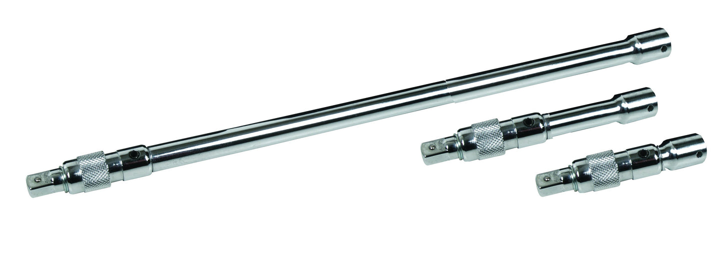 Britool England 3/8" Drive Lock-On Extension Bar Set