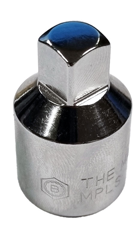 Chrome Socket Adaptor - 3/8" Male To 1/2" Female From Britool Hallmark Mpls