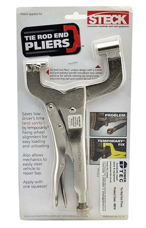 Power-Tec Tie Rod End Locking Pliers