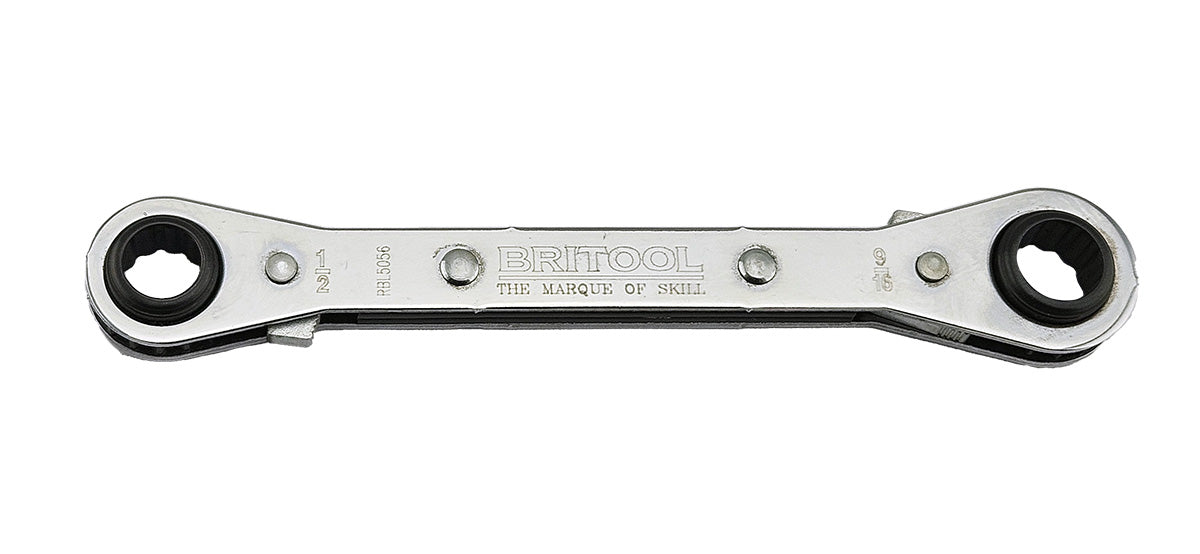 Britool Af Latch-On Flat Ratcheting Ring Spanner Range