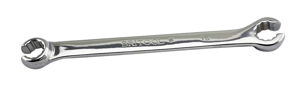 BRITOOL ENGLAND BRITOOL 17 X 19MM FLARE NUT SPANNER / WRENCH