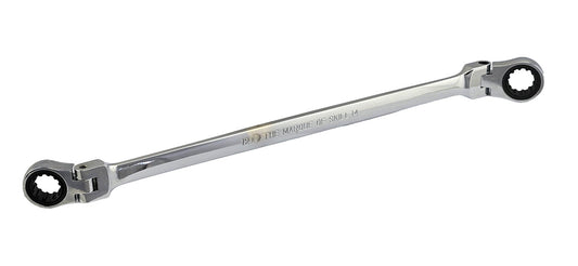 Extra Long Flexi Ratchet Ring Spanner / Wrench Range From Britool Hallmark V2