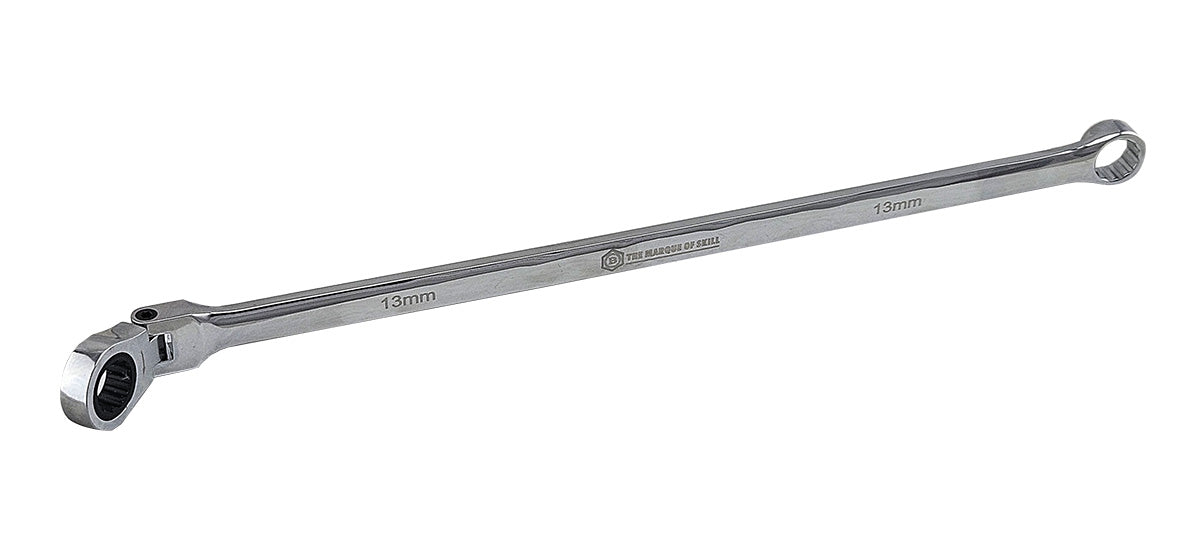 Extra-Long Flexi Ring Ratchet Spanner Series - Britool Hallmark