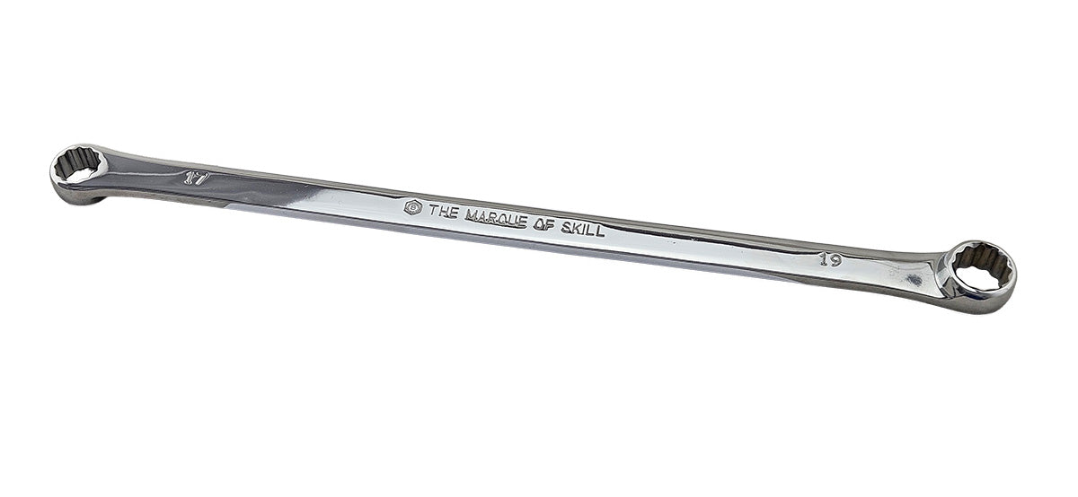 Extra-Long Flat Ring Spanner Range 10-19mm V1 From Britool Hallmark