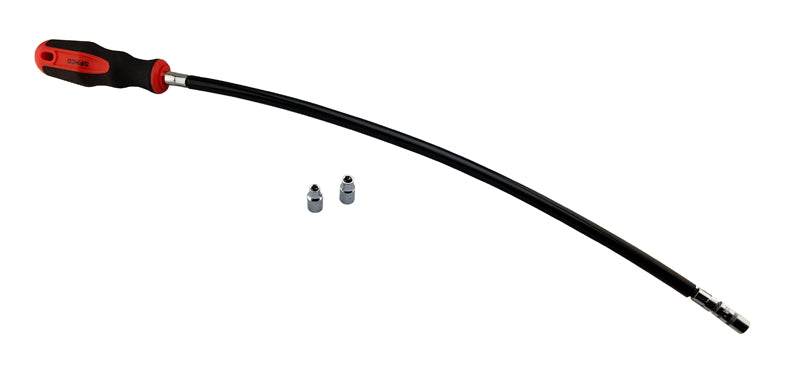 26Pc 1/4" Dr. Standard & Deep (6-Point) Socket Set + Free Flexi Hose Clip Driver