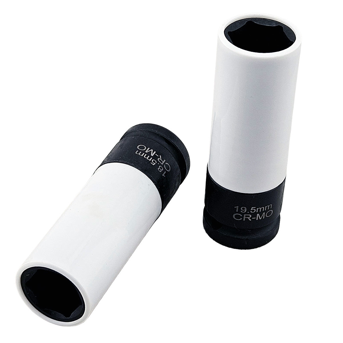 Half-Size Alloy Wheel Nut Sockets 18.5mm & 19.5mm