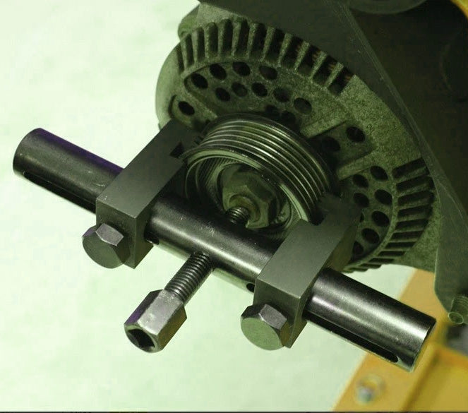 Ribbed Pulley Puller for Auxiliary Belts, Water Pumps, Alternators, A/C units & Crankshafts