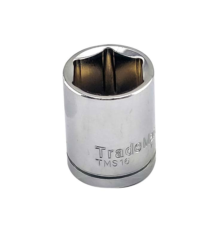 3/8" Drive Metric 15mm Hexagon (6-Point) Socket