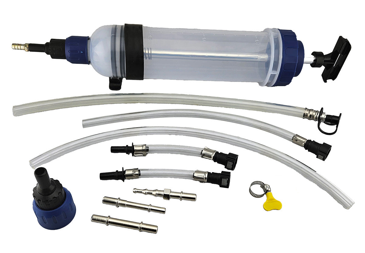 Automotive 1.5 Litre Oil & Fluid Transfer/Inspection Syringe Kit