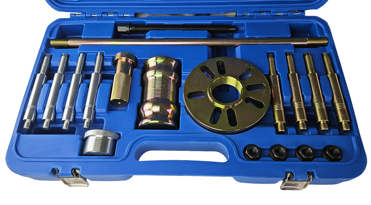 18pc Wheel Hub Puller Set – Heavy-Duty Hub & Driveshaft Removal Kit