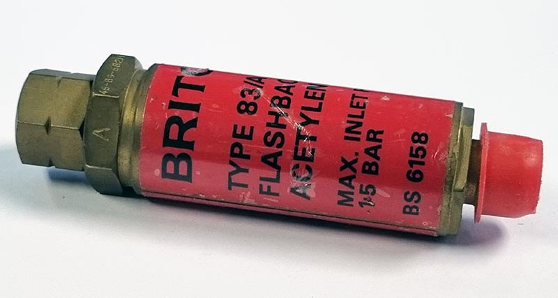 **CLEARANCE** BRITOOL FLASHBACK ARRESTOR FOR ACETYLENE