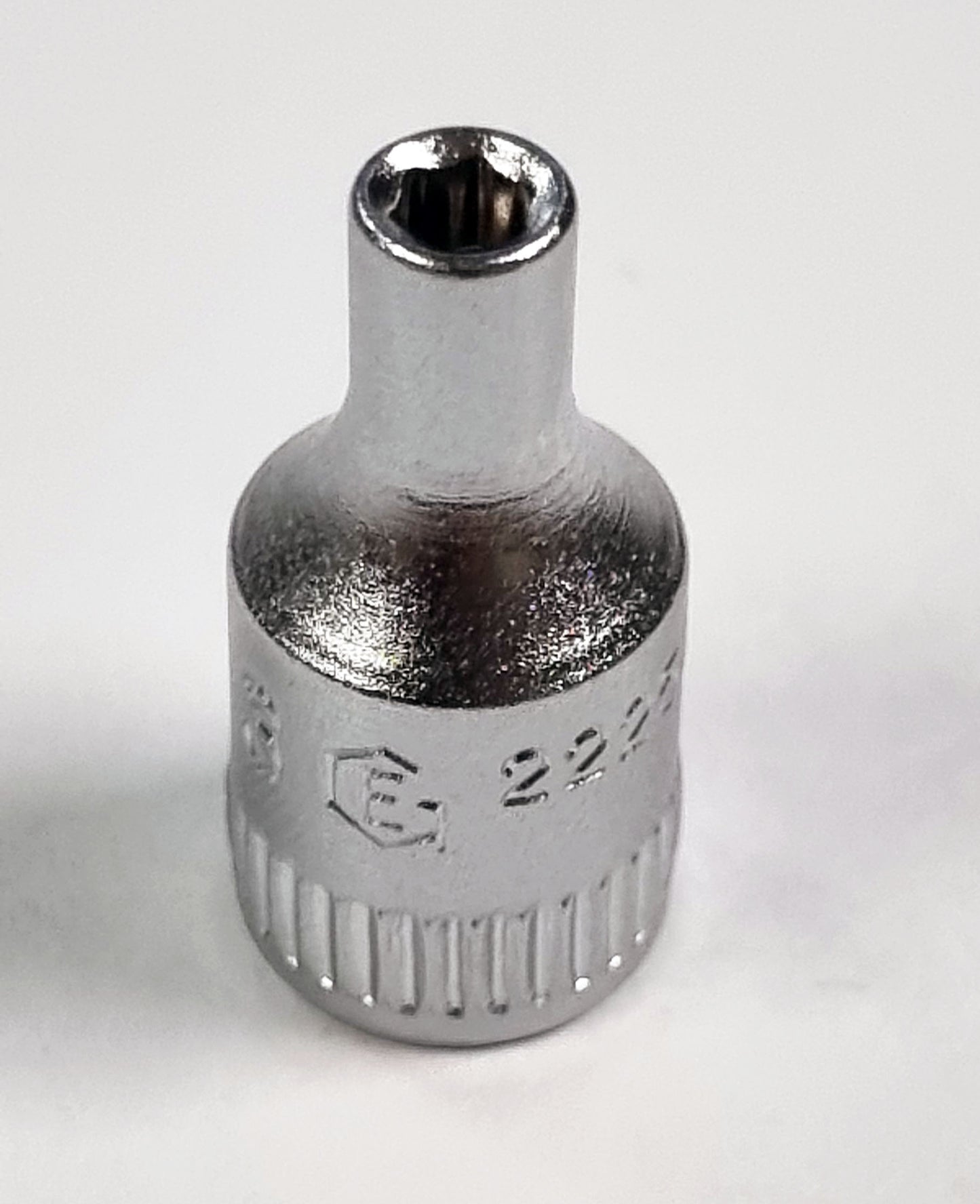 4mm 1/4" Drive Socket Standard Depth - 6-Point From Genius Tools - 222504