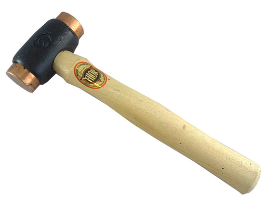 NO. 2 COPPER / COPPER FACED HAMMER 1260G FROM THOR HAMMER