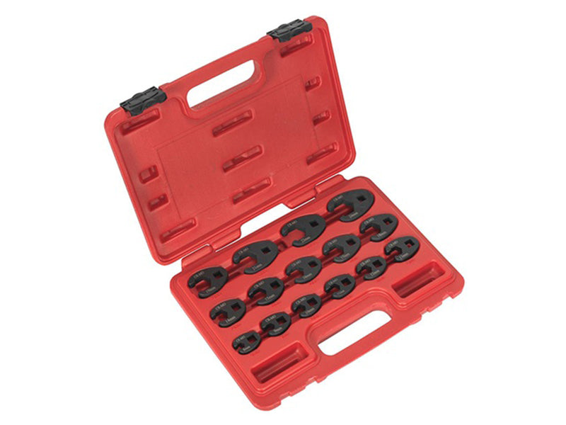 15-Piece Crow's Foot Spanner Set - Britool Hallmark.