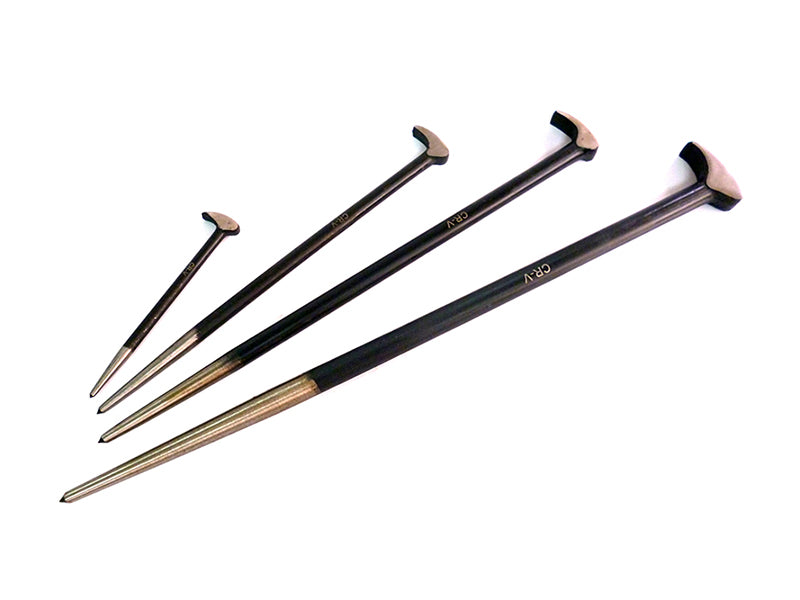 4-Piece Heel Bar Pry Bar Set - Britool Hallmark HMPBSET4