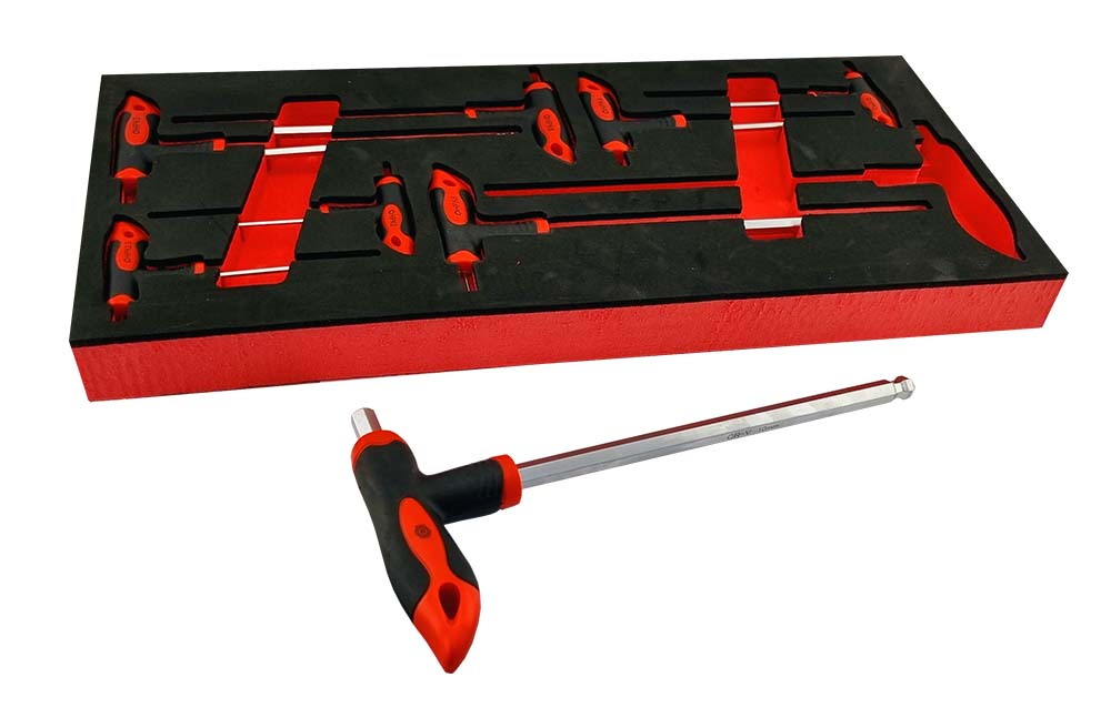 8-Piece T-Bar Allen / Hex Key Set 2-10mm - Britool Hallmark