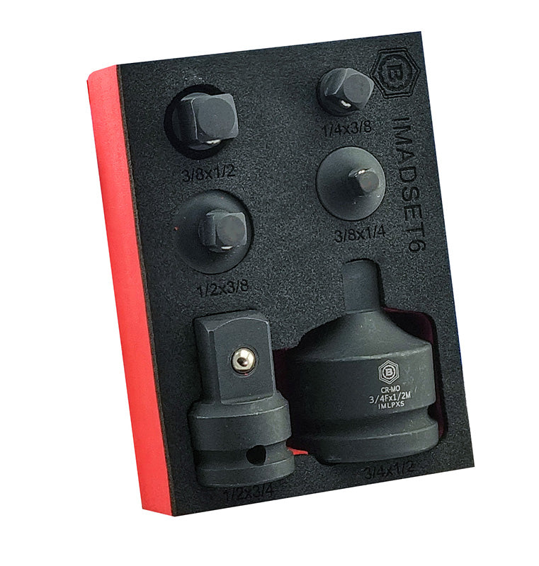 6PC Impact Socket Adapter/Converter Set by Britool Hallmark