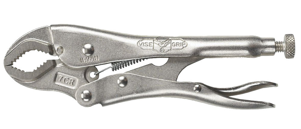7" Curved Jaw Locking Pliers 7Cr From Irwin Vise Grip