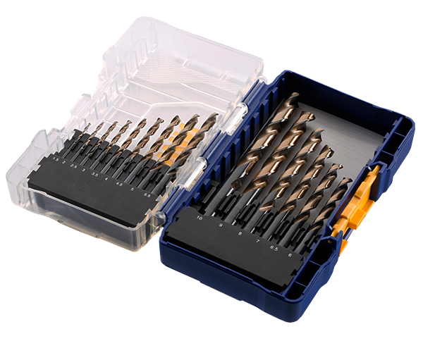 15 PIECE TURBOMAX DRILL BIT SET 1.5-10MM IRWIN TOOLS