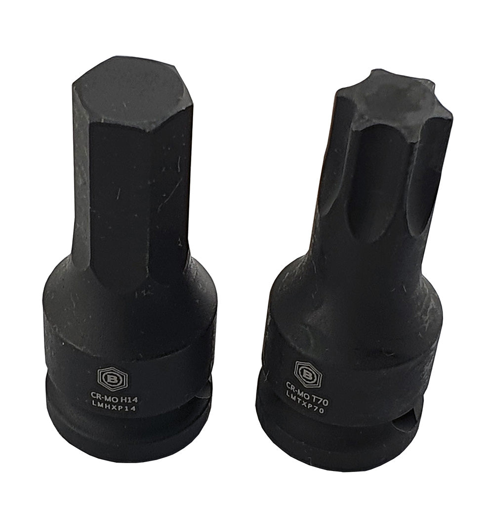 14Pc 1/2" Impact Torx & Hex Bit Socket Set From The Britool Hallmark Range