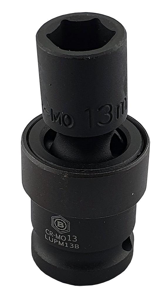 15Pc 1/2" Drive Flexi Swivel Joint Impact Socket Set 10-24mm By Britool Hallmark