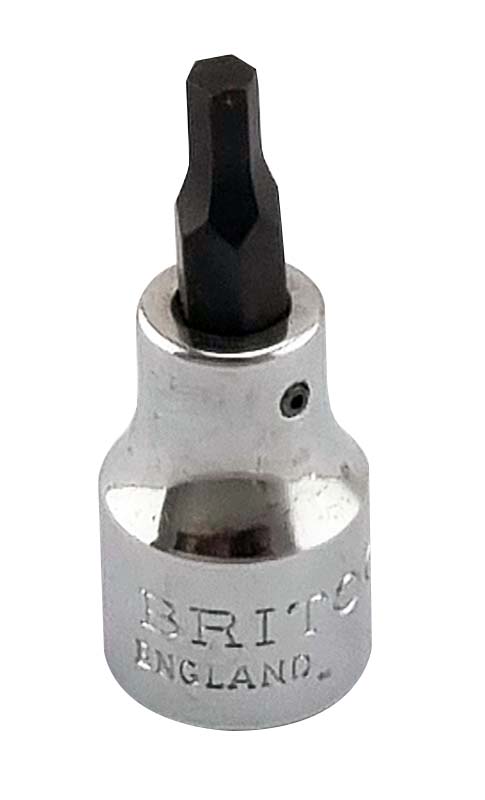 Britool England 3/8" Drive Af 5/16" Hexagon Bit Socket