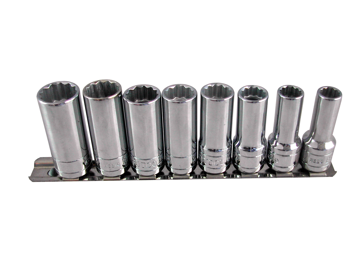 3/8" Drive Metric Semi-Deep Socket Set (12-Point) From Britool Hallmark