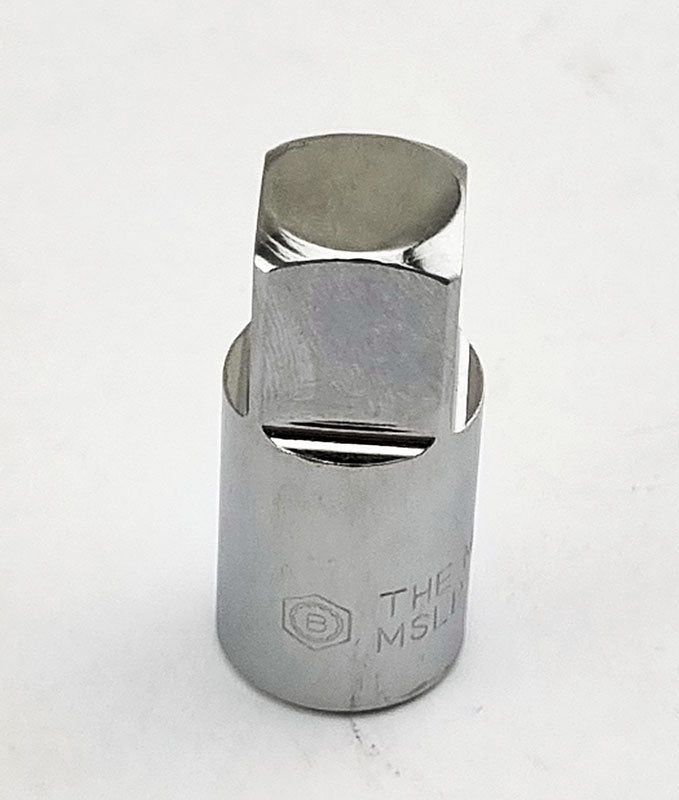 Chrome Socket Adaptor - 3/8" Female To 1/2" Male From Britool Hallmark Mslp