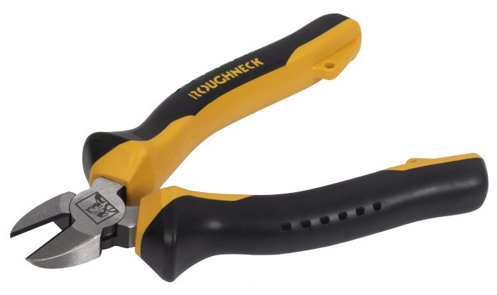 PROFESSIONAL 180MM SIDE CUTTERS / DIAGONAL CUTTING PLIERS FROM ROUGHNECK