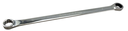 EXTRA LONG FLAT RING SPANNER WITH RATCHET RING 11MM BRITOOL HALLMARK RRXL11