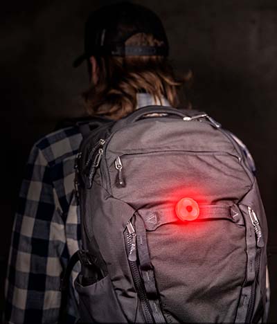 Coast Rechargeable Red Flashing Safety Light