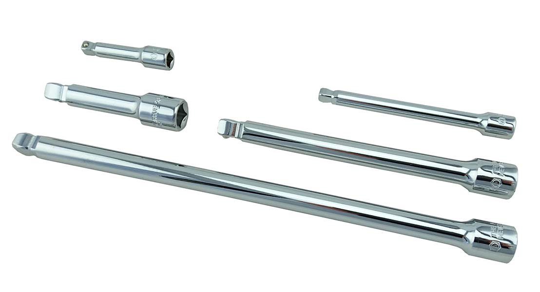 5 Piece 1/4" And 3/8" Drive Wobble Extension Bar Set From Britool Hallmark
