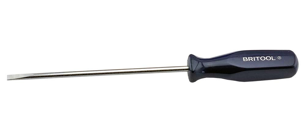 Britool Slotted Flat Blade Screwdriver Tip 5mm X 150mm