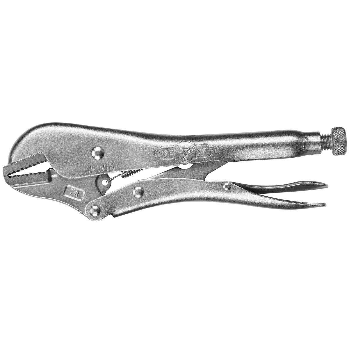 7" Original Straight Jaw Locking Pliers 7R From Irwin Vise Grip