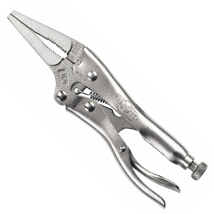 Long Nose Locking Pliers With Wire Cutter 4" Irwin Vise Grip 4Ln